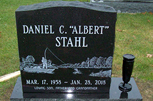 Deep Cut Etching Grave Markers