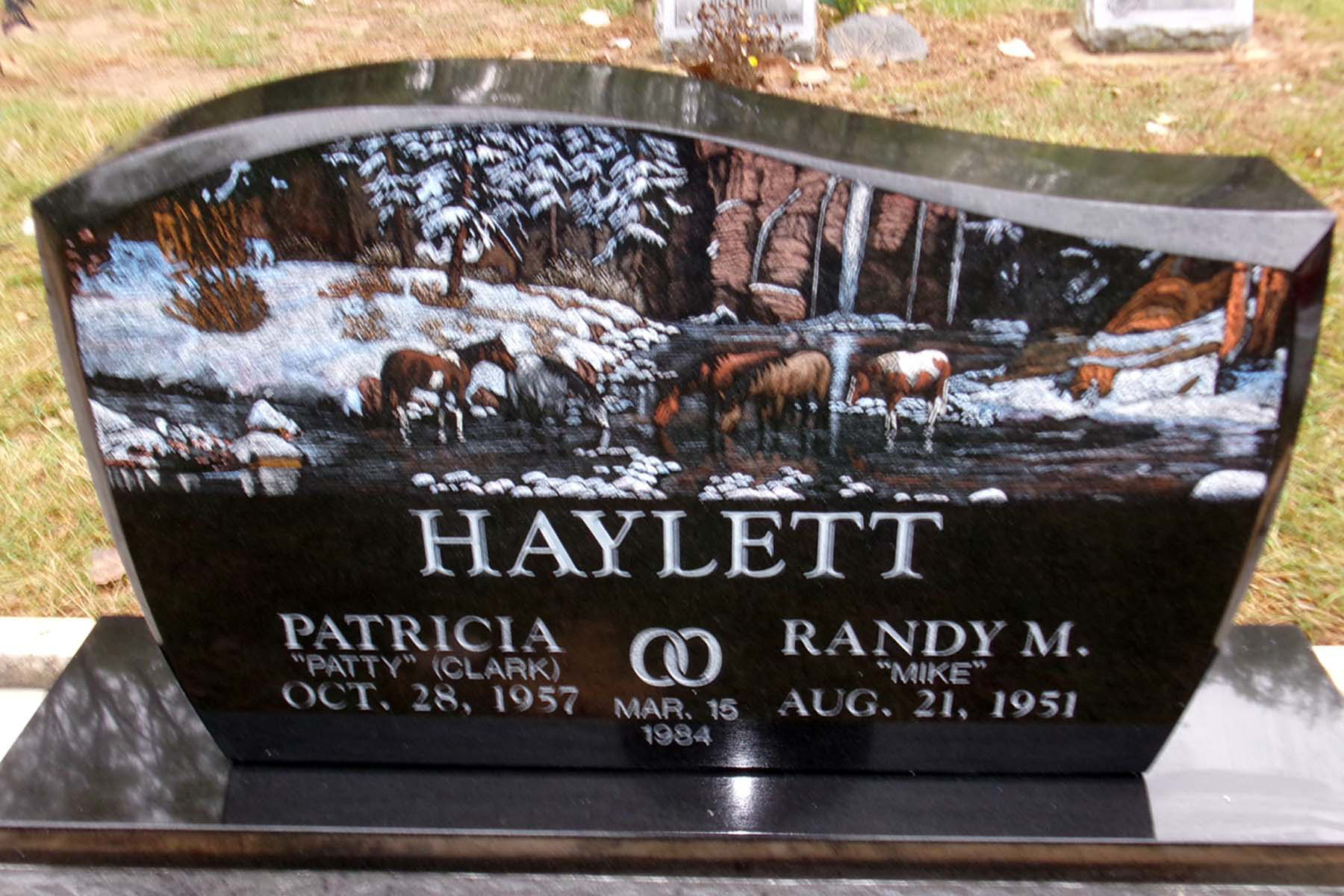 Delphos Granite Works Diamond Etching