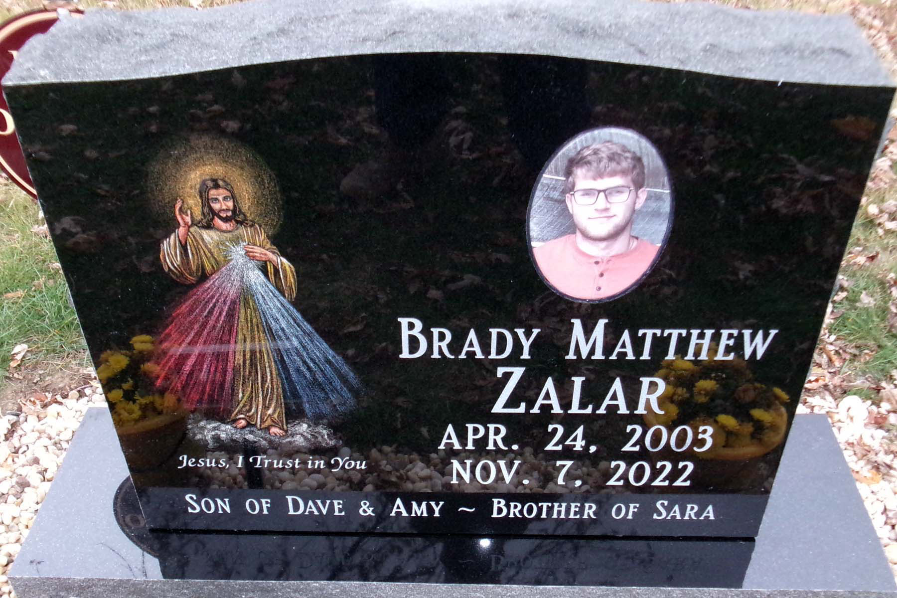 Delphos Granite Works Diamond Etching