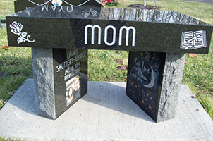 Granite Bench Memorial, of course